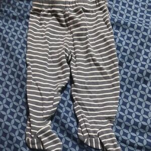 Baby Striped Footed Pants